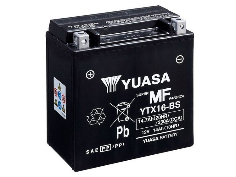 BATERIA YUASA YTX 16 BS